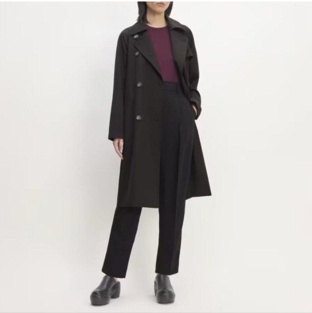 ISO: Everlane Italian Wool Black Trench Medium